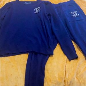 Royal blue Chanel sweater set